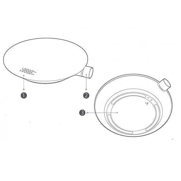 ترازوی آشپزخانه هوشمند شیائومی مدل Xiaomi HOTO QWCFC001 - Image 4