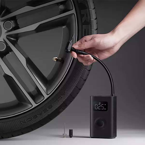 پمپ باد شیائومی مدل Xiaomi Portable Electric Air compressor 2 MJCQB06QW - Image 16