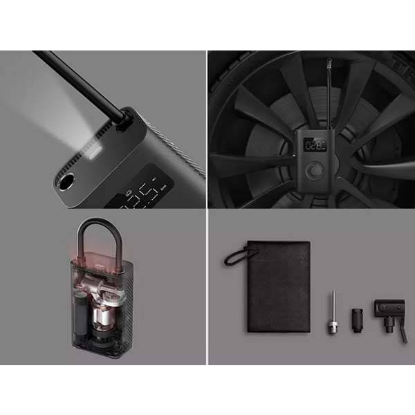 پمپ باد شیائومی مدل Xiaomi Portable Electric Air compressor 2 MJCQB06QW - Image 13
