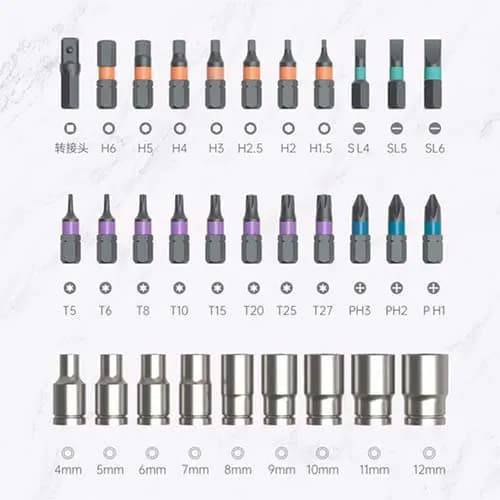 ست آچار بکس شیائومی مدل Duka RS2 New - Image 3